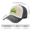 Ball Caps Emerald City Art Deco Logo Baseball Cap Zonnehoed Voor Kinderen Luxe Feestpaard Elegante Dameshoeden Heren