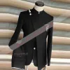 Pakken 2023 Nieuwste Jas Broek Ontwerp Marine Kostuum Homme Mariage Formele Mode Slim Fit Pakken Voor Mannen Bruidegom Bruiloft Tuxedo 2 Stuks