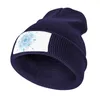 Berets Frozen Snowflake Knitted Cap Cute Brand Man Caps Women Men's