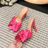 HBP Non-Brand Strass Bow Escarpins Femme Talon Haut Sandali firmati sexy Donna Mujer Mules