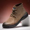 Прогулочная обувь, мужские кроссовки, высокие сапоги из воловьей кожи, Zapatillas Hombre De Deporte Chaussure Homme, размер 39–45