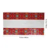 Pano de mesa eid al-fitr toalha de mesa festival layout adereços decoração jantar ornamentos retângulo adornos vermelho muçulmano capas criativas