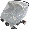 Pagni passeggini Mosquito Net Insect Netting per doppio passeggino Pram Bassinets Summer Sun-Shade Traveling Gear