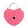 Karl Heart Shape Bag Designer Love Handbag Women Crossbody Bag Female Fashion Crossbody Bag Valentine's Populära axelväskor 240318