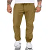 Pantalons pour hommes Printemps Été Hommes Casual Couleur Solide Lâche Oversize Homme Pantalon Y2k Vêtements Mode Plage Poches Gym Travail Pantalones