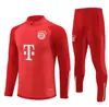 2023 2024 Sane Kimmich Bayerns Tracksuit Kane Soccer Jersey Men Kids Camiseta Musiala Goretzka Gnabry 23/24 Football Training Suit