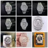 Montres de luxe Montres pour hommes Mécanique Diamond de haute qualité Moissanite entourant Full Iced Out VVS1 Manuel Top Brand Designers Swiss Designers