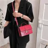 New Versatile Small Square Water Ripple Solid Color Quality Tofu 2024 Handbag sale 60% Off Store Online