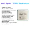 MAXSUN AMD B550M z Ryzen 7 5700X Pamięć CPU DDR4 16 GB (8 GB*2) Zestaw płyty głównej 3200 MHz komputerowy zestaw płyty głównej płyty głównej
