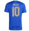 Koszulki piłkarskie Argentyna 3 gwiazdka Messis 24 25 fanów Wersja gracza Mac Allister Dybala di Maria Martinez de Paul Maradona Child Kids Kit Men Men Football Shirt 8888888