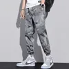 Pantalons pour hommes Cargo Hommes Summer Thin Pantalons de survêtement Baggy Jogger Pantalon Streetwear Harajuku Outdoor Casual Pocket Vêtements