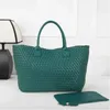 AA Designer Bottegs Arco Tote Venetas Bag Versión coreana de moda de una celebridad de Internet cesta de verduras tejida hecha a mano bolsa portátil de gran capacidad para mujer