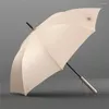 Parasol parasol długi uchwyt Jellyfuze automatyczny minimalistyczny nowoczesny przezroczysty gradient unikalny plażowy parasol plastikowy sprzęt deszczowy unisex