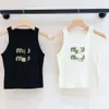 T-shirt designer feminino Mulheres sexy Halter Tee Party Fashion Crop Top Top Bordado Camista Primavera Verão Summer Backless E0L5