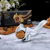 Estatuetas decorativas alicate de avelã noz forma de esquilo amêndoa porca noz noz noz quebra-nozes abridor sheller ferramenta de cozinha clipe braçadeira alicate