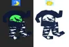 Moda Glow in the Dark Dinosaur Ragazzi Pigiama Bambini Dragon Night Wears Glow in Dark Pigiama Bambini Pigiama Infantil 28 Anni LJ2007729921