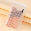 Makeup Brushes 8pcs Portable Mini Brush Set With Storage Bag Soft Hair For Foundation Eyeshadow Practical Beauty Tools