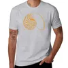 Regatas masculinas fibonacci em uma concha de nautilus (laranja) camiseta kawaii roupas gráficas camiseta masculina anime