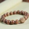 Strand Lao Shan Tan Xiang Mu Shou Chuan Zhu Men's and Women's Single Circle Xin Wen Wan Wan Buddha Bead Bracelet