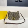 Factory Special Clearance Hot Designer New Women's Handbag Autumn and Winter New Mon Letter Eye-catching Bag Highlighting Saddle Crossbody Shoulder Versatile Trend