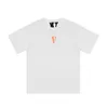 VLONE Tshirt Big V T-shirt Men's / Women's Couples Casual Fashion Trend High Street Loose HIP-HOP100% Cotton Printed Round Neck Shirt US SIZE S-XL 6187