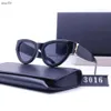 Gafas de sol de diseñador Gafas de sol para mujer Protección UV Diseño Uv400 Temperamento de moda Cien regalo de cumpleaños Muy bueno