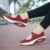 Wandelschoenen Lichtgewicht Flying Weave Zomer Casual Dames Big Size 42 Demping Outdoor Sneakers Dames Antislip Sport Jogging