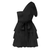 Casual Dresses European and American For Women 2024 Plus Size Style Sweet Bow Mini Dress Female Vintage Beach