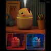 Figurine decorative USB Mini Cute Kawaii Umidificatore portatile 200ml LED Diffusore di aromi per ufficio Camera da letto Casa Auto silenziosa