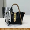 Shoulder Bags Waterproof Soft Leather Women's Bag 2024 Autumn And Winter Large Capacity Versatile Crossbody Bucket