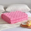 Blankets Summer Air Condition Blanket Soft And Breathable Sofa Chair Couch Bed Bedspread Nap Quilt Plaid Home Decor