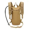 Rucksack Herren Outdoor Off-Road Radfahren Sport Wandern Armee Tarnung Taktische Tasche 3L Wasserflasche