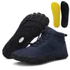 Scarpe da fitness unisex ispessimento casual stivali da neve antiscivolo alla caviglia scarpe da ginnastica da trekking impermeabili leggere per i viaggi all'aperto