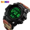 SKMEI Outdoor Sport Watch Men Countdown Alarm Clock Fashion Watches 5Bar Waterproof Digital Watch Relogio Masculino 1384253G