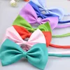 50/100 datorer/parti Mix Colors Wholesale Pet Grooming Accessories Rabbit Cat Dog Bow Tie Justerbar Bowtie Multicolor Pet Products 240311