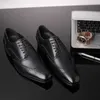 38-48 HBP HBP HBP non marque haute performance Modèle de brogue confortable Oxfords Dress Chaussures pour hommes