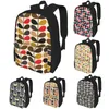 Zaino ORLA KIELY Zaini Borsa da scuola per bambini di grande capacità Borsa a tracolla per laptop Zaino da viaggio impermeabile