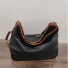 Sacs de soirée Grande capacité Sac seau d'eau Sac à bandoulière pour femme Fourre-tout Couche de tête de vache Style coréen Sac à main en cuir véritable Casual