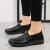 Boots Leather Women Casual Shoes Desiger Sneakers Lightweight Mom's Moccasins Slipon Ladies Loafers Oxford Shoes Women Zapatos Mujer