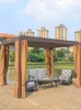 الأثاث المخيم فيلا جناح بسيط الفناء الحديث الفناء في الهواء الطلق في حديقة Sunshade Garden