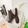 HBP غير العلامة التجارية الصين تصنيع جودة سوداء سوداء القصيرة أحذية جلدية للنساء