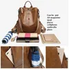 Sacos escolares 2024 feminino mochila casual multifuncional lxuxury mulheres bolsa de ombro de couro sac a dos viagem back pack bg341