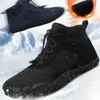 Sapatos de fitness unissex casual espessamento antiderrapante quente esportivo tênis de trekking à prova dlightweight água leve para viagens ao ar livre