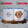 Mugs DIY Customized 325ML 11oz Personalized Ceramic Mug Print Picture Po LOGO Name Coffee Milk Cup Creative Present Cute Gift