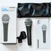 Microphones Original Samson Q8X Version mise à jour Q8 Q8 Microphone à main du microphone dynamique professionnel avec sac de transport et clip