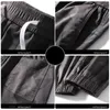 Pantalons pour hommes Cargo Hommes Summer Thin Pantalons de survêtement Baggy Jogger Pantalon Streetwear Harajuku Outdoor Casual Pocket Vêtements