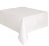 Table Cloth Multi Color Monochrome Birthday Tablecloth Square And Rectangular Plastic Covers Toalha De Mesa