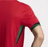 2024 Portugal Home Away Soccer Jerseys Ronaldo Men Kids Kit Fans Player Version 24 25 Cr7 Danilo Football Shiirts Bruno Fernandes Joao Felix Ruben Rafa Leao Size S-4XL