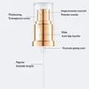 Storage Bottles Simple Makeup Bottle Nozzle Press Type Liquid-Foundation For