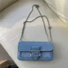 Olay Chain Small Nuova borsa sottobraccio con patta multicolore saldi 60% di sconto nel negozio online